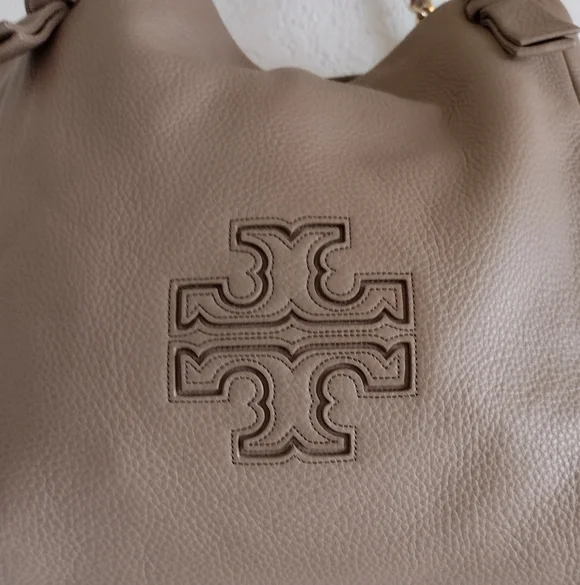 Tory Burch Pebbled Leather Harper Tote Shoulder bag - Picture 4 of 10